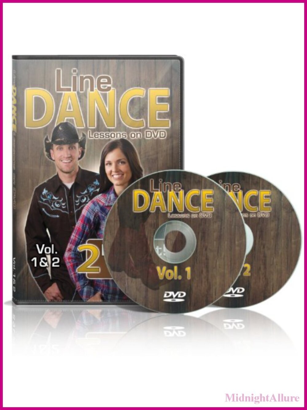 DVD Line Dance Lessons Vol 1 & 2 - Learn 20 Dances + 2 Bonus Workouts